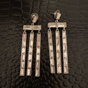 Shiny new sparkly dangly earrings